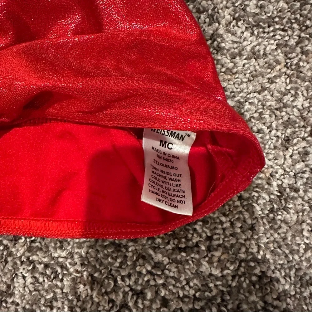 Girls Red Bra